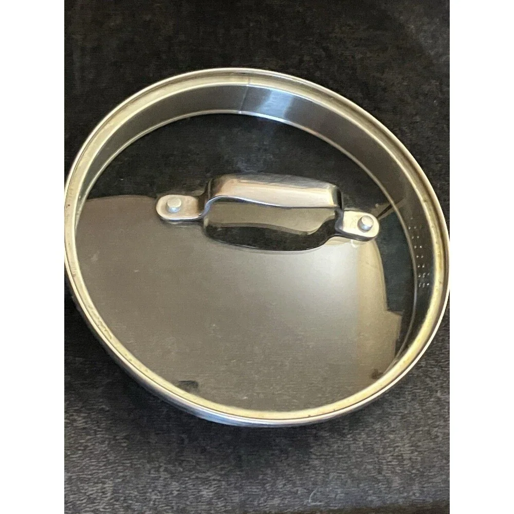 Glass Pan Pot Stainless Handle 7.25” Replacement Lid